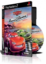 Disney Pixar Cars Race O Rama با کاور کامل و چاپ روی دیسک
